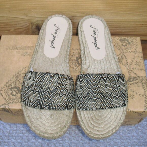 Free People Womens 8 Beach Front Espadrille Sandals Shoes - Picture 4 of 10